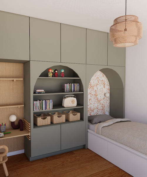 Avant/après d'un projet d'architecture d'intérieur — Studio Ladoit